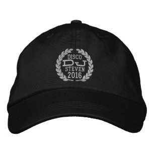 DJ Classic Laurels zum Personalisieren des Namens Bestickte Baseballkappe