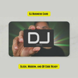 DJ Custom QR Code Premium Telefonnummerkarte