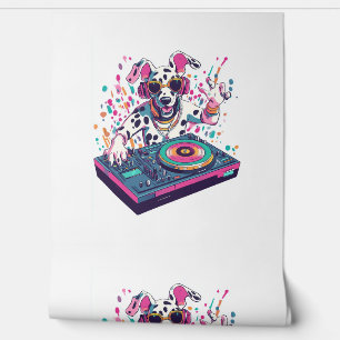 DJ Dalmatian � EDM Rave Party Hund Tapete
