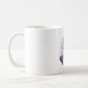 DJ Dalmatiner - EDM Rave Party Dog Kaffeetasse