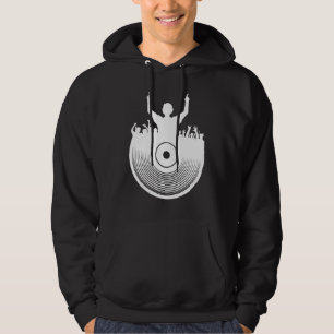 Dj Dance Mix Radio Disk Jockey Deejay Djing Spinni Hoodie