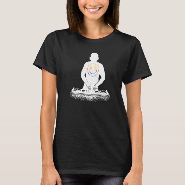 DJ Disk Jockey 1 T-Shirt (Vorderseite)