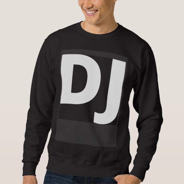 DJ DJing Sweatshirt (Vorderseite)