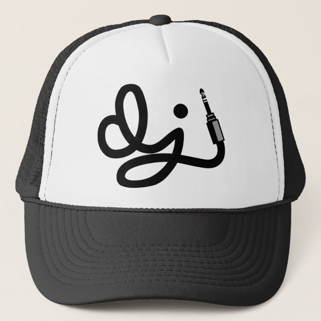 DJ-Draht Truckerkappe (Vorderseite)