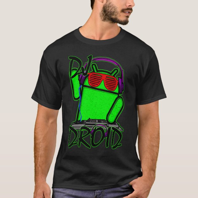 DJ Droid T-Shirt (Vorderseite)
