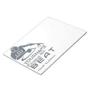 DJ-eigene Notebooks Notizblock
