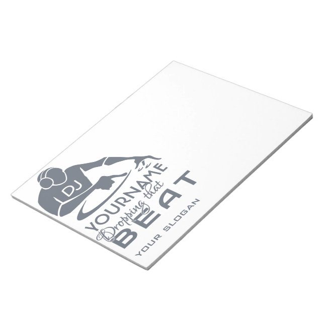 DJ-eigene Notebooks Notizblock (angewinkelt)