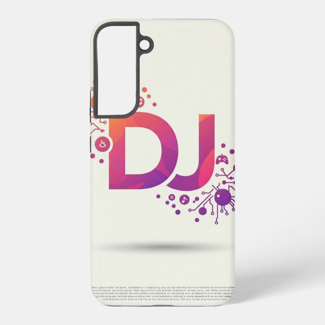 DJ Fusion Logo Galaxy S22 Plus Fall Samsung Galaxy Hülle (Rückseite)