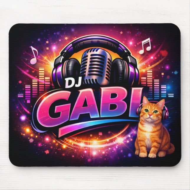 DJ GABI 2 MOUSEPAD (Vorne)