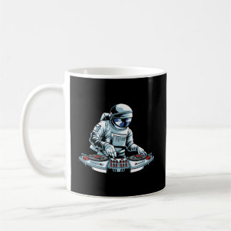Dj Gear Set Turntable Vinyl Astronaut Disk Jockey Kaffeetasse
