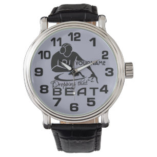 DJ-Gewohnheitsuhren Armbanduhr