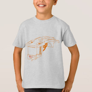 DJ-Griffel - Disc-Jockey-Turntable-Plattform-Vinyl T-Shirt