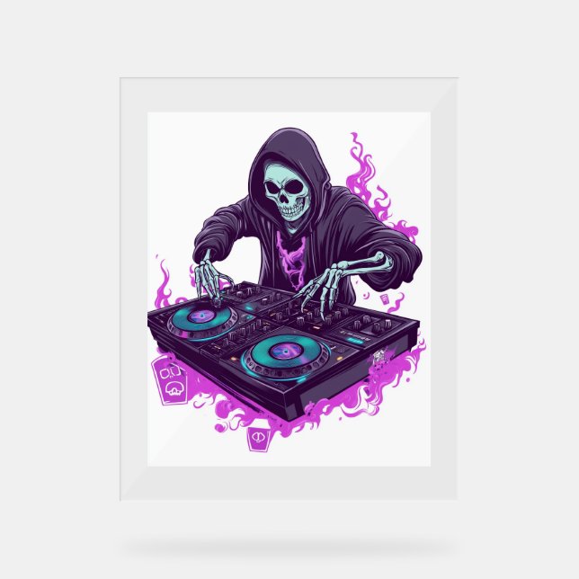 DJ Halloween Skeleton (Recto)