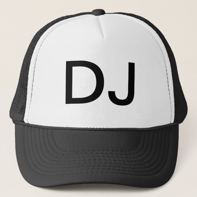 Dj Hat Truckerkappe (Vorderseite)