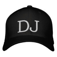 DJ-Hut bestickt