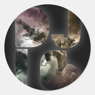 DJ i6 Farblogo 1 Aufkleber