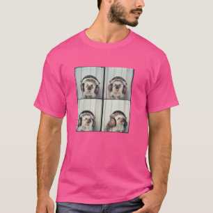 DJ Igel hört Musik Haustier Hedgie Cool Hed T-Shirt