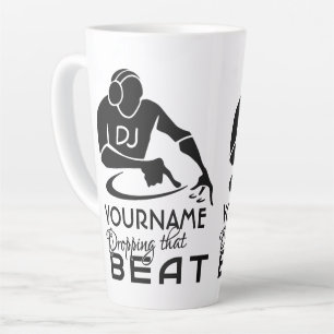 DJ individuelle Name Milchtasse