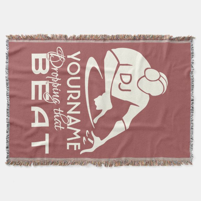 DJ-individuelle Name und Farbwerfer Decke (Vorderseite)