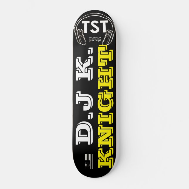DJ K KNIGHT Skateboard (Vorderseite)