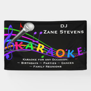 DJ-Karaoke Banner