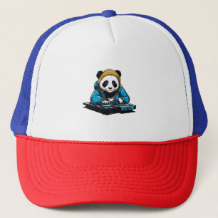 DJ Kawaii Panda Truckerkappe
