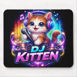 DJ KITTEN 2 MOUSEPAD