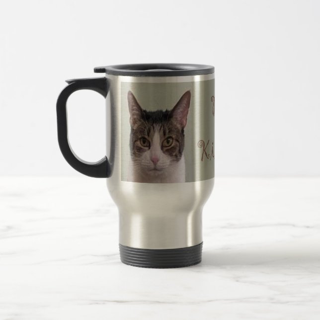 DJ Kitten Striper Reisebecher (Links)