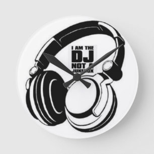 DJ KLASH-GEAR - DJ KEINE ANTRÄGE RUNDE WANDUHR