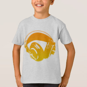 DJ-Kopfhörer - Musik-Disc-Jockey DJing Loud T-Shirt