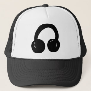 DJ-Kopfhörer Truckerkappe