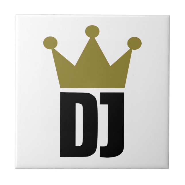 DJ krönen Meister Fliese (Vorderseite)