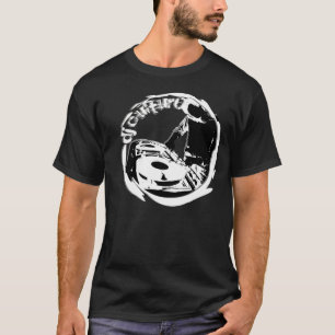 DJ-Kultur-Schwarzes T-Shirt