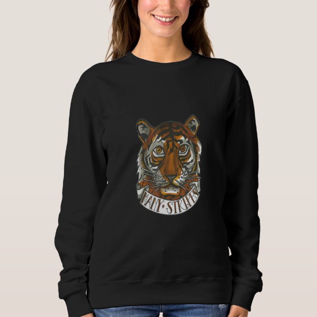 DJ Many Stripes Sweatshirt (Vorderseite)