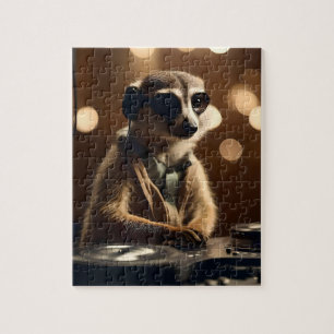 DJ Meerkat: Legt Tracks in der Savanne auf,