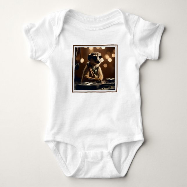 DJ Meerkat: Spinning Tracks in the Savanna, Baby Strampler (Vorderseite)