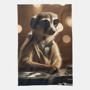 DJ Meerkat: Spinning Tracks in the Savanna, Geschirrtuch