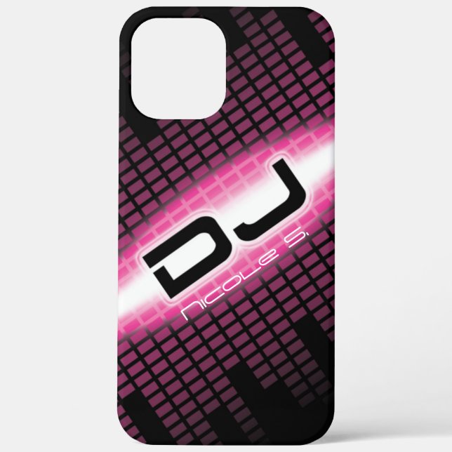 DJ Modern Pink Coque (Diagonal) (Verso)
