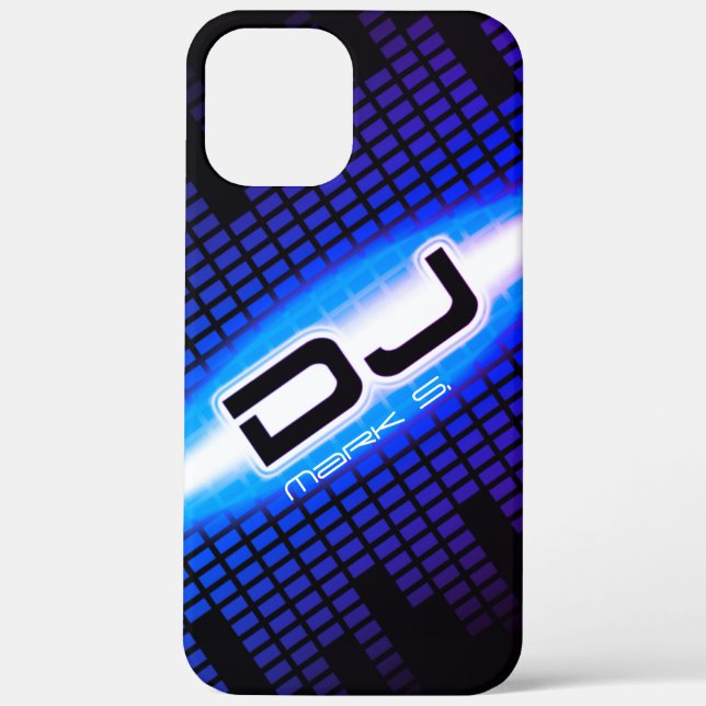 DJ Modern Royal Blue Case (Diagonal) (Rückseite)