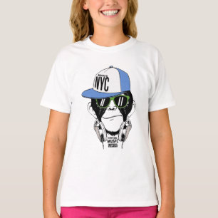 DJ MONKEY lustiger Affe  T-Shirt