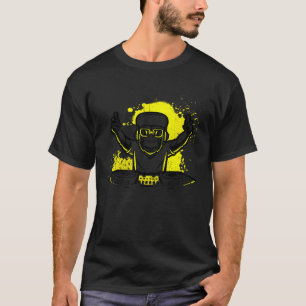 DJ Monkey Music Party Fun Sonnenbrille Fun Dancing T-Shirt
