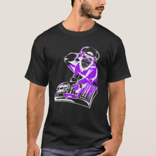 DJ Monkey Music Party Fun Sonnenbrille Fun Dancing T-Shirt