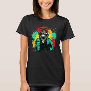 DJ Monkey Music Party Fun Sonnenbrille Fun Dancing T-Shirt
