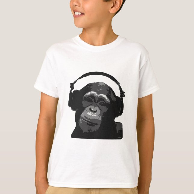 DJ MONKEY T-Shirt (Vorderseite)