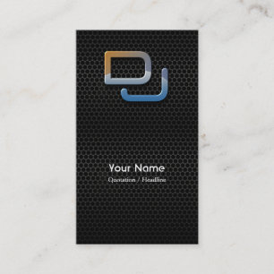 DJ Music Business Card Visitenkarte