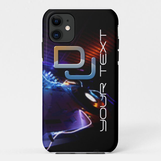 DJ Music Case-Mate iPhone Hülle (Rückseite)