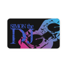 DJ Music Club Entertainment Carte de visite    
