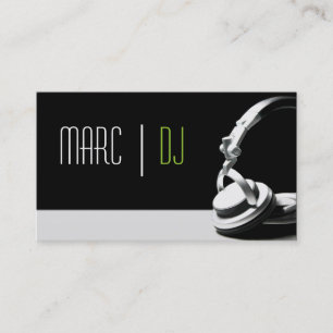 DJ Music Club Entertainment Carte de visite    