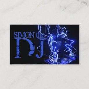 DJ Music Club Entertainment Carte de visite    