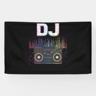 DJ Music Lover Music Player Sound Cool Banner